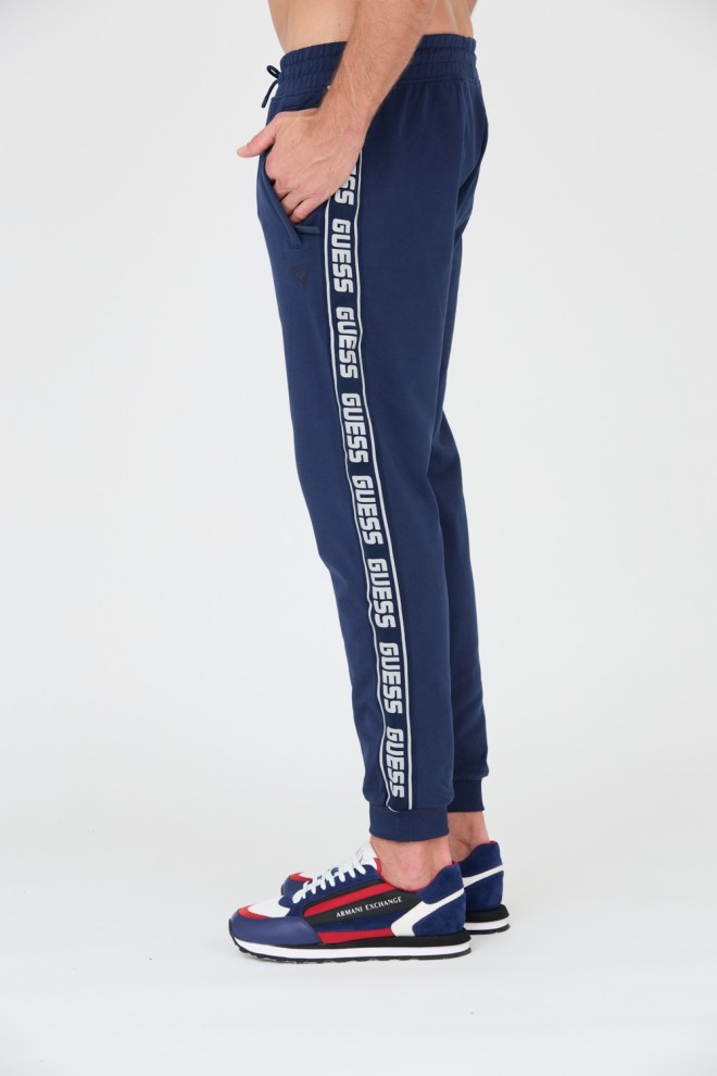 GUESS Pantaloni bleumarin pentru bărbați