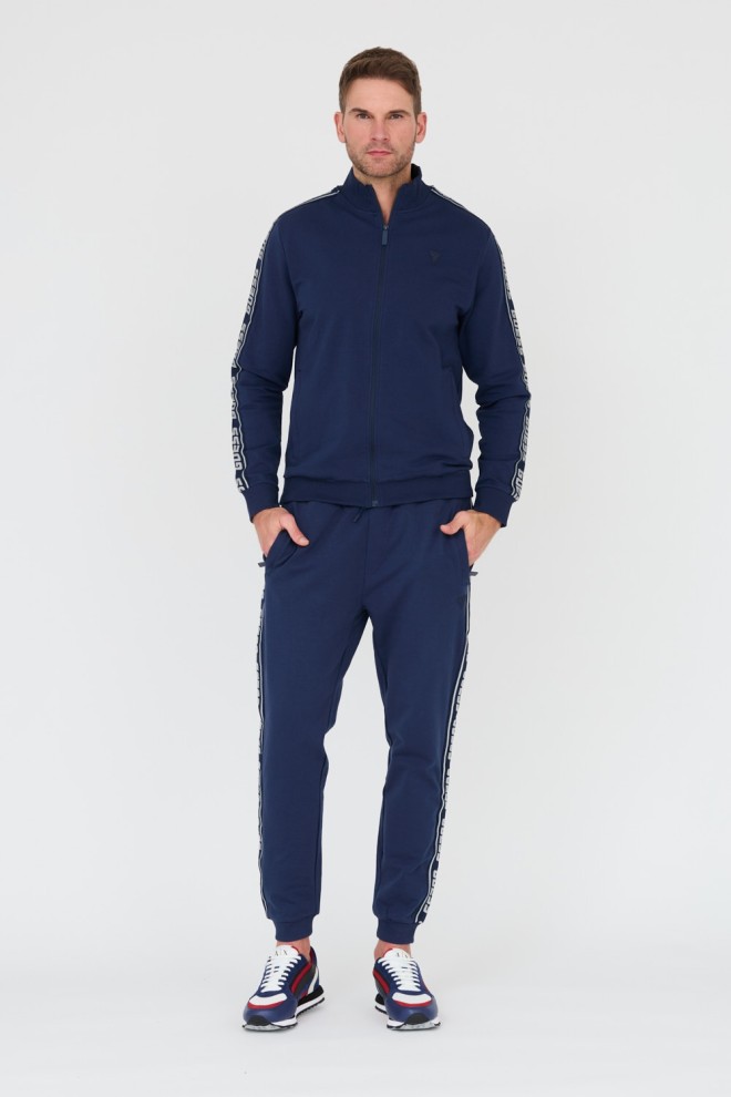 GUESS Pantaloni bleumarin pentru bărbați