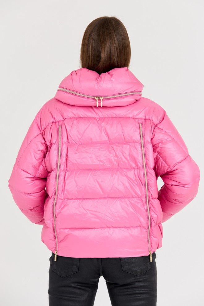 DIEGO M Jachetă roz pentru femei