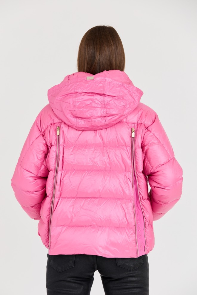 DIEGO M Jachetă roz pentru femei