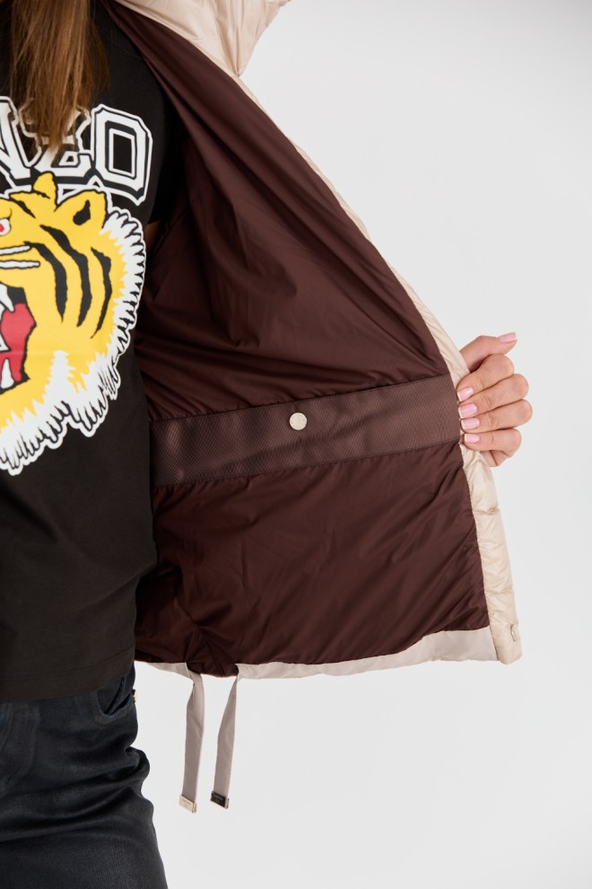 DIEGO M Jachetă de damă bej