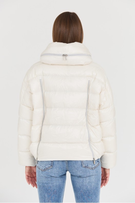 DIEGO M Jachetă albă pentru...