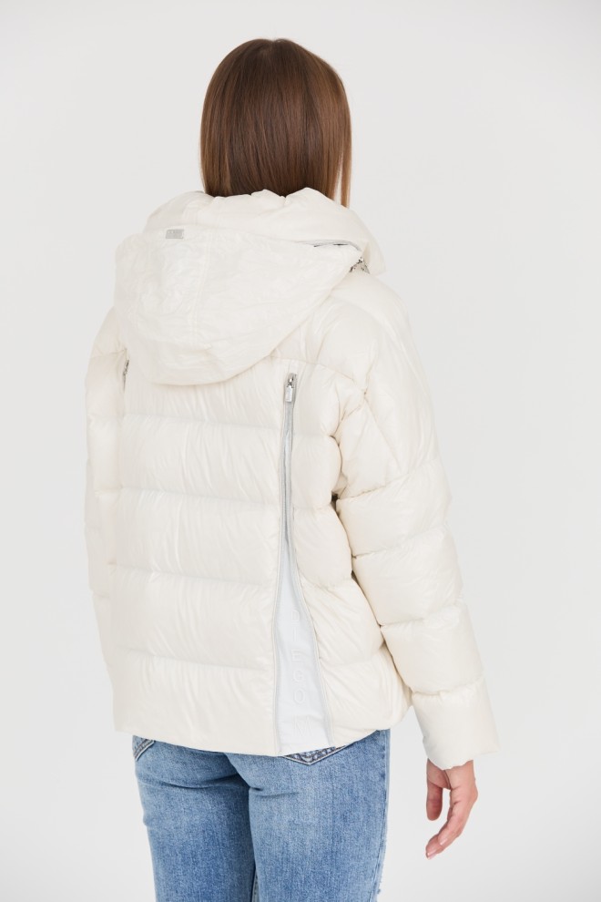 DIEGO M Jachetă albă pentru femei