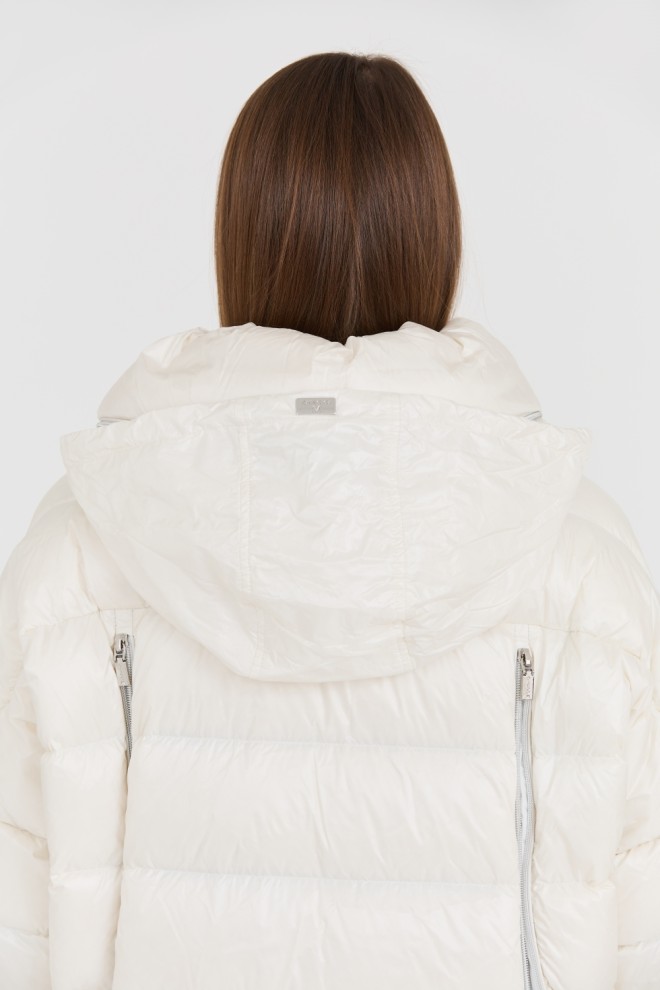 DIEGO M Jachetă albă pentru femei