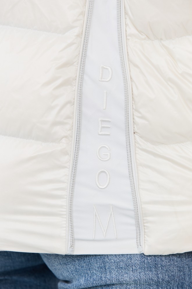 DIEGO M Jachetă albă pentru femei