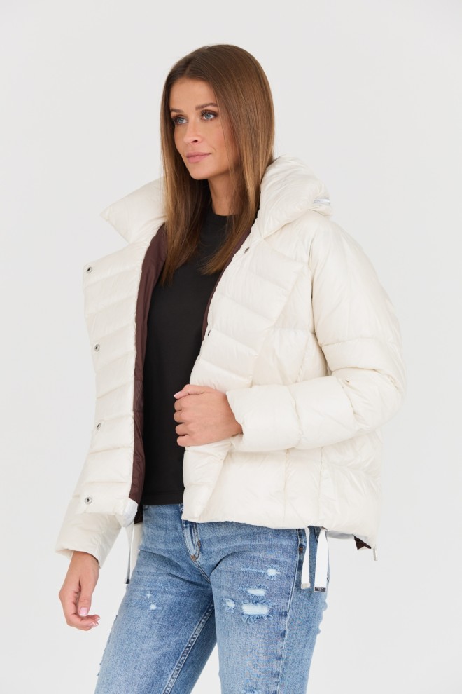 DIEGO M Jachetă albă pentru femei