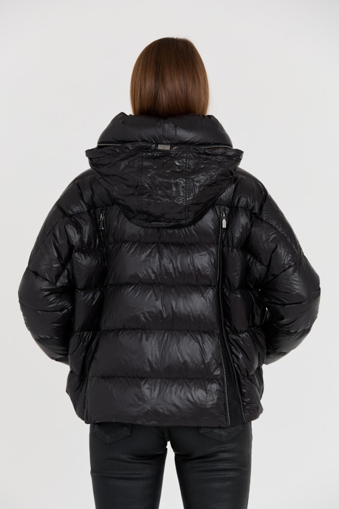 DIEGO M Jachetă neagră pentru femei