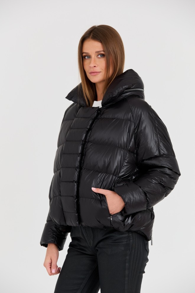 DIEGO M Jachetă neagră pentru femei