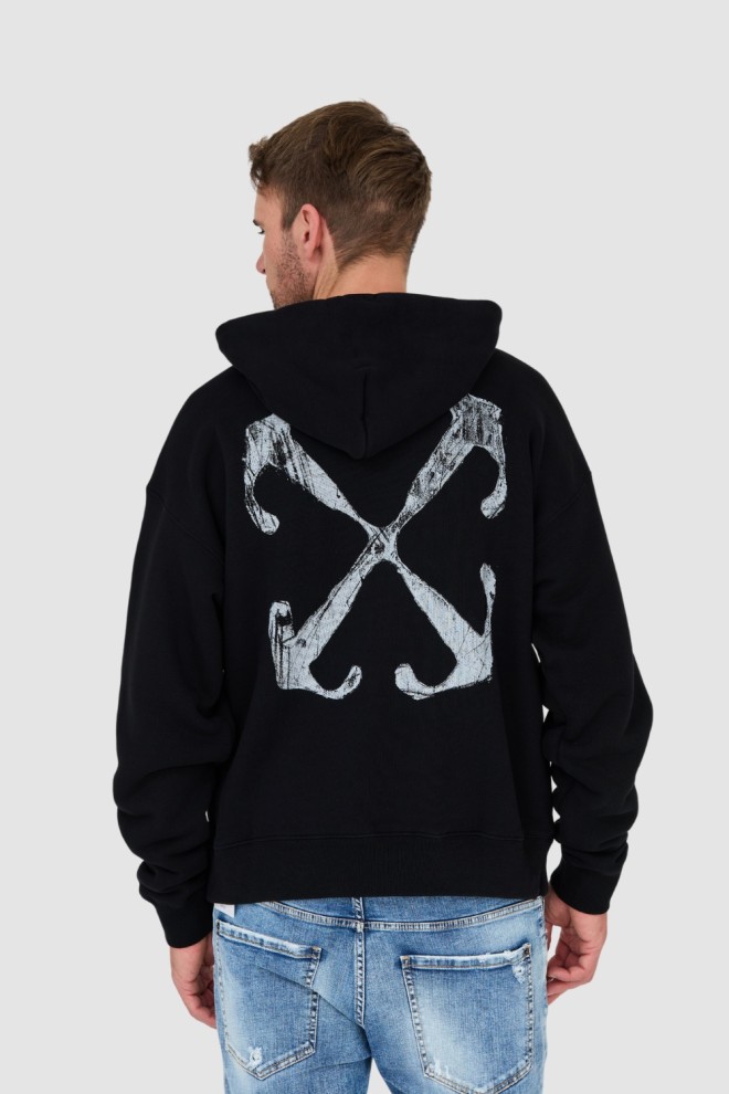 OFF-WHITE Black Sweatshirt