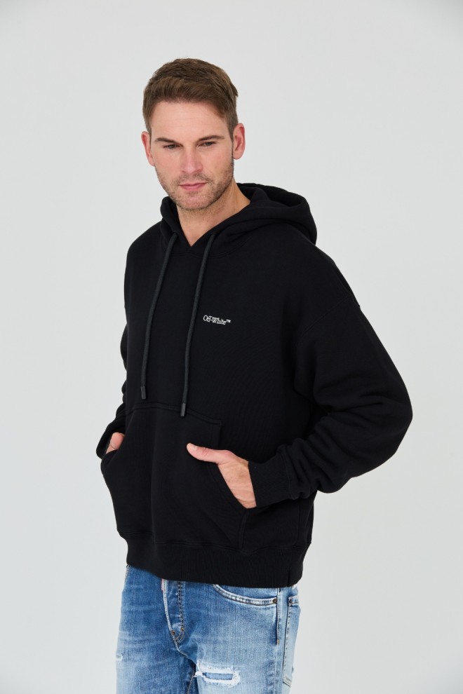 OFF-WHITE Tricou negru pentru bărbați