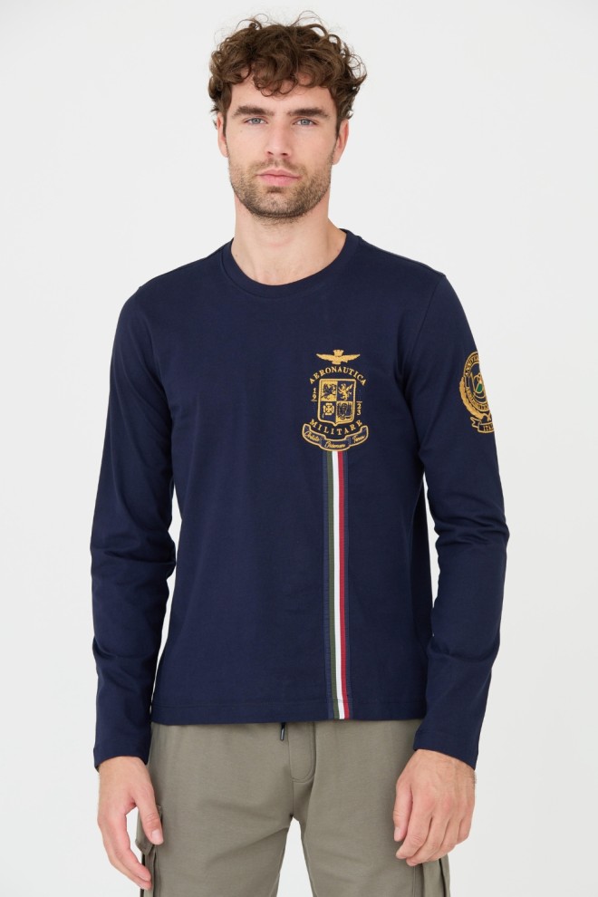 AERONAUTICA MILITARE Navy blue longsleeve