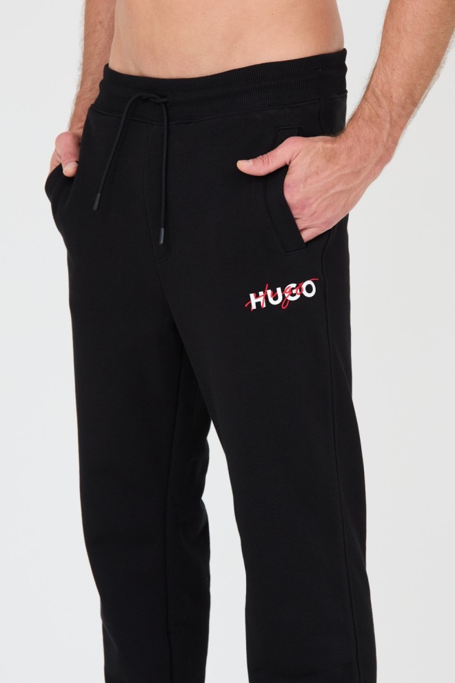 HUGO Black sweatpants Drokko