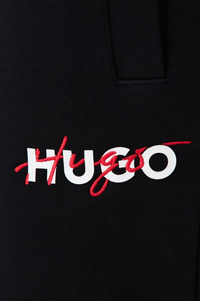 HUGO Black sweatpants Drokko