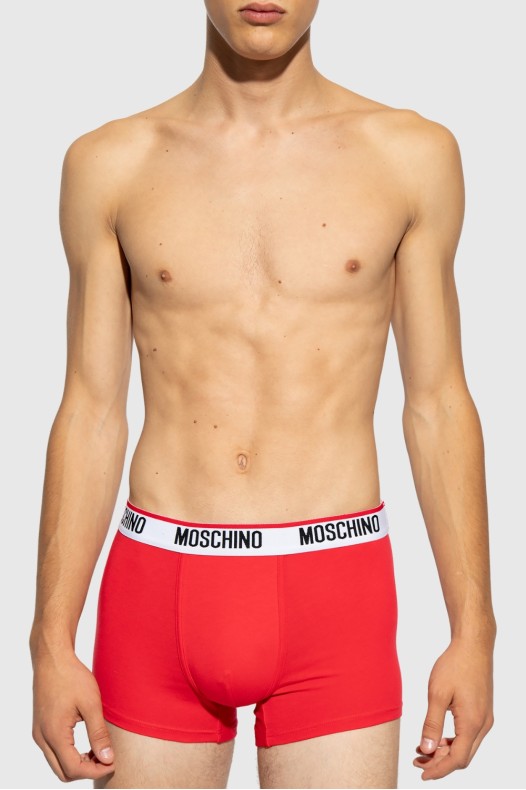MOSCHINO Red men's boxer...