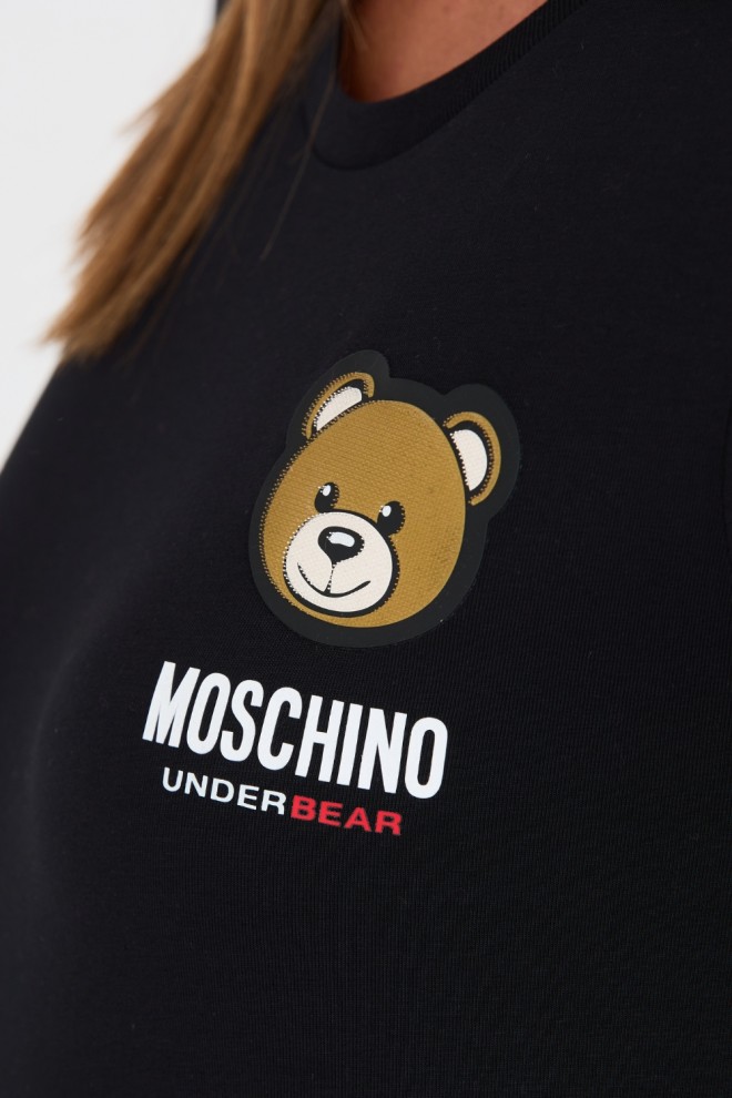 MOSCHINO Чорна Футболка