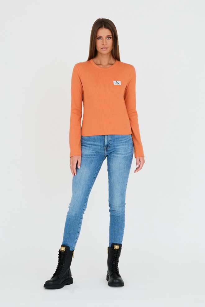 CALVIN KLEIN Orange longsleeve