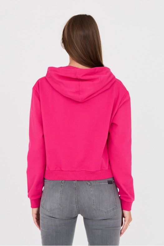 MOSCHINO Pink hooded...