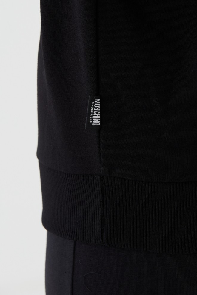 MOSCHINO Hanorac negru pentru femei teddy