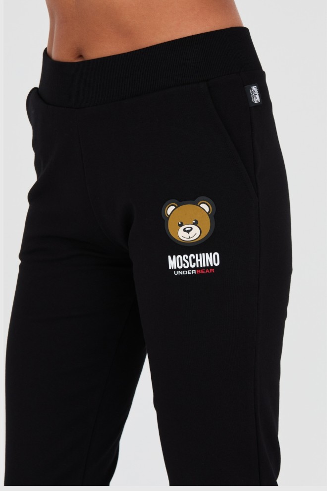 MOSCHINO Чорні спортивні штани