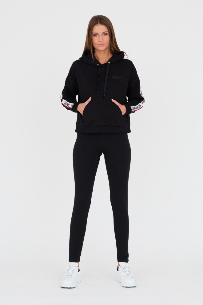 MOSCHINO Jambiere negre pentru femei