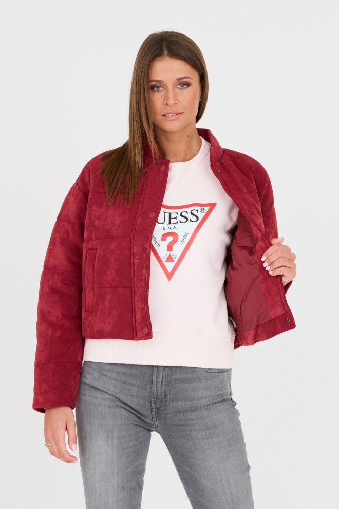 GUESS Maroon Women's Jacket