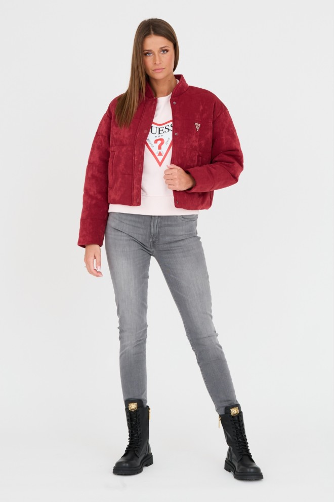 GUESS Maroon Women's Jacket