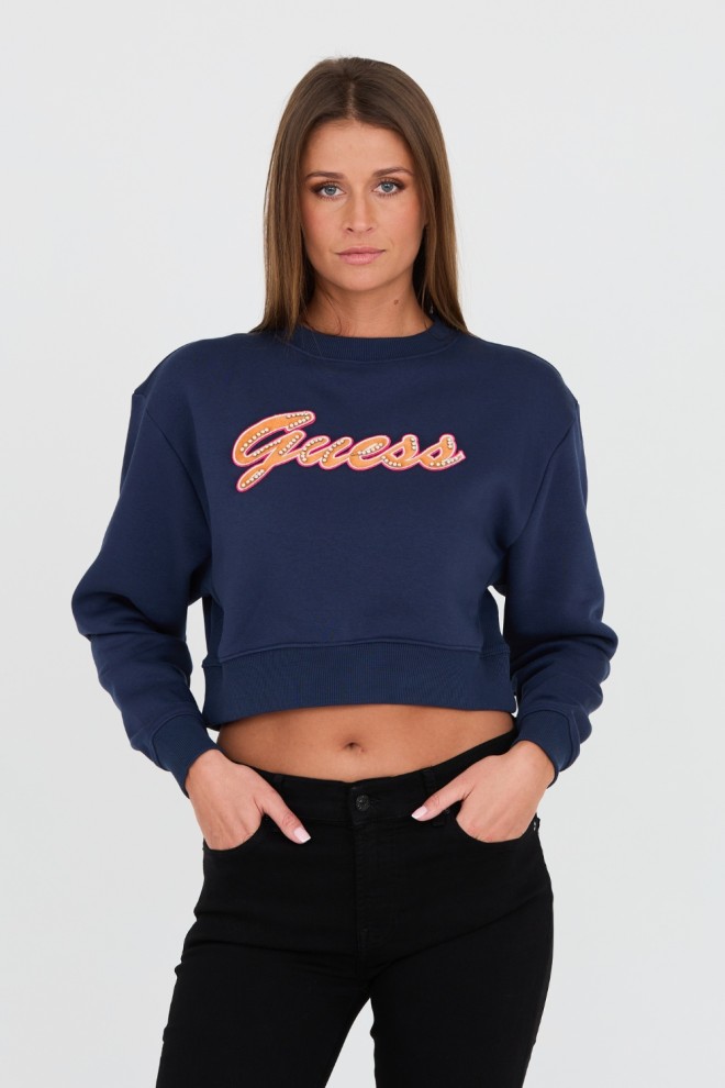 Синій світшот GUESS Navy