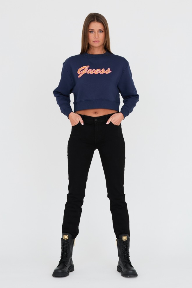 GUESS Navy blue sweatshirt