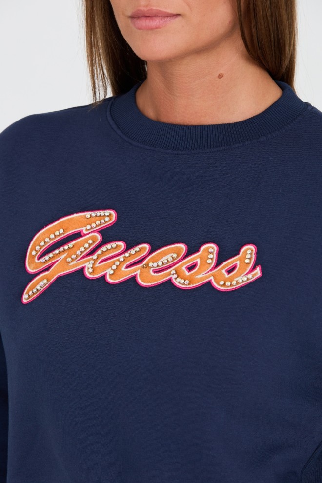 GUESS Navy blue sweatshirt