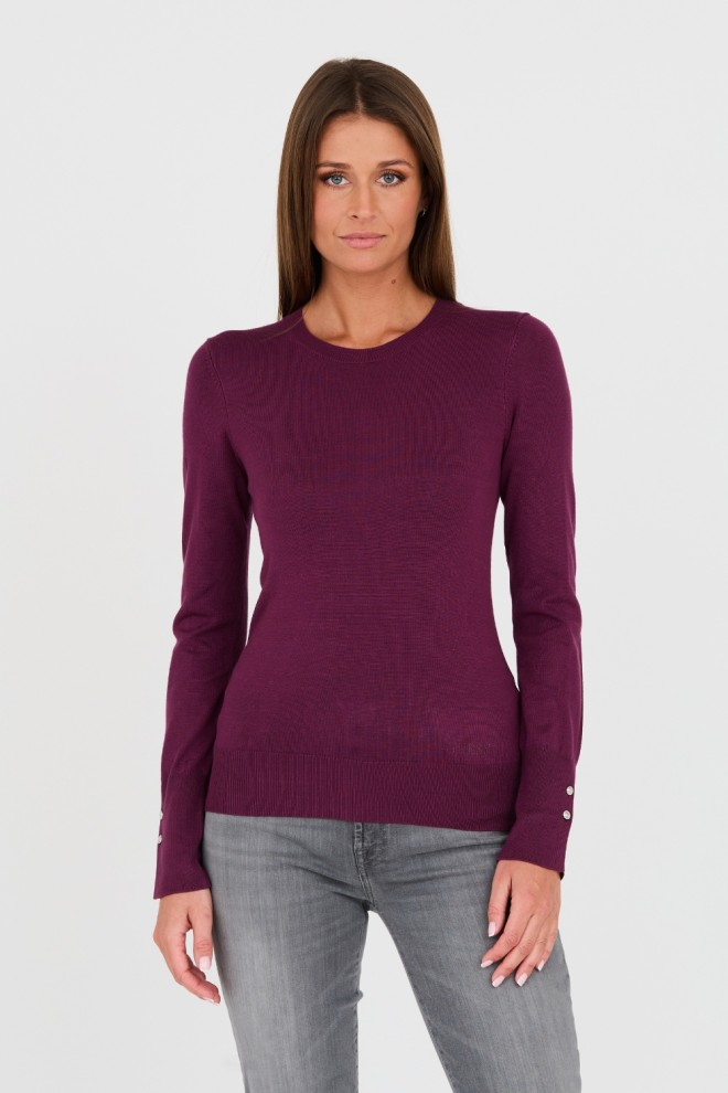 GUESS Maroon women's thin sweater