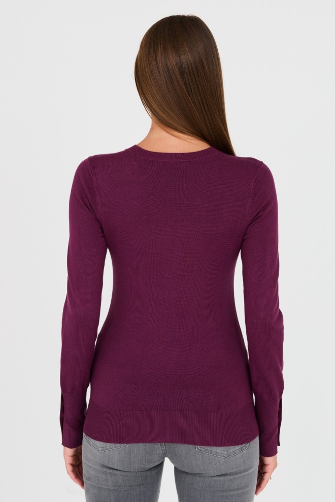 GUESS Maroon women's thin sweater