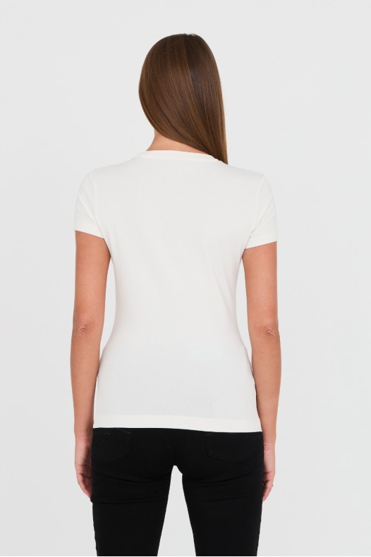 GUESS White logo t-shirt