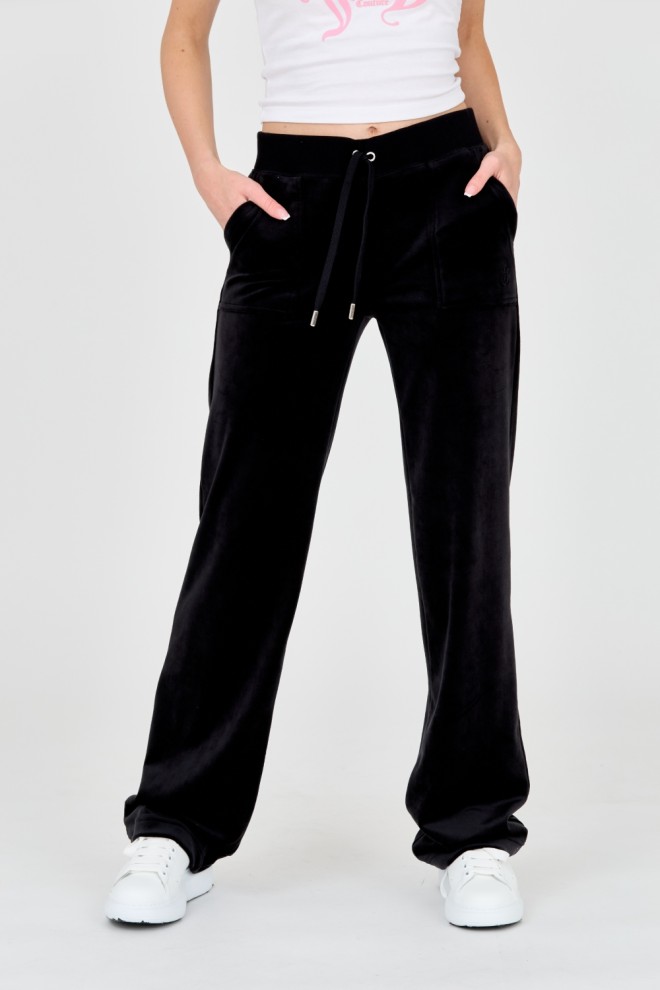 JUICY COUTURE Black Del Ray Pocket Pant