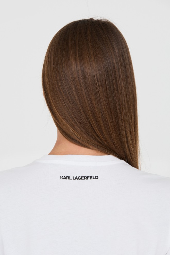 KARL LAGERFELD White Karl t-shirt