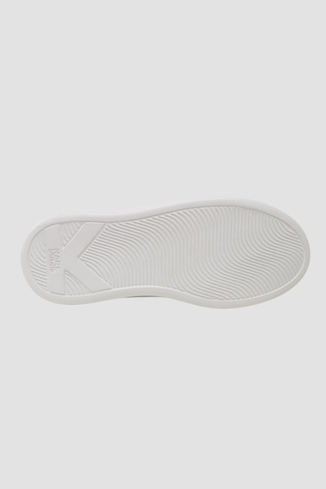 KARL LAGERFELD White Kapri Signia Lace adidași