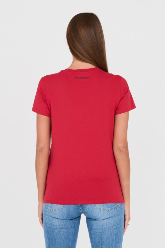 KARL LAGERFELD Red t-shirt...
