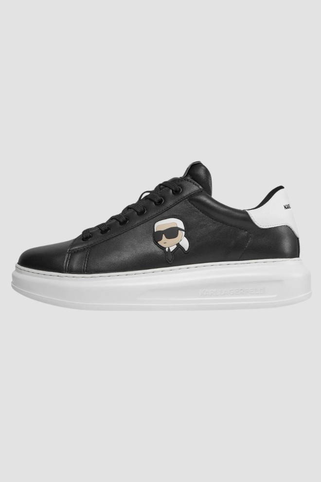KARL LAGERFELD Black Kapri Mens Nft Lo Lace sneakers