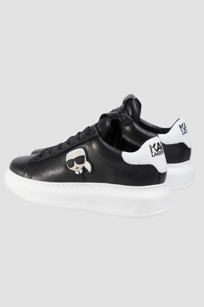 KARL LAGERFELD Black Kapri Mens Nft Lo Lace sneakers