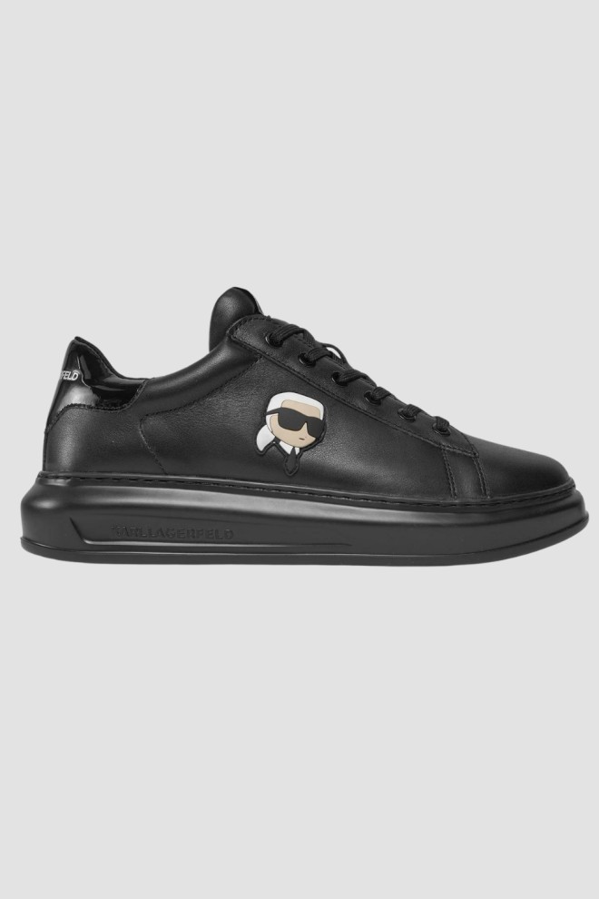 KARL LAGERFELD Black Kapri Mens Nft Lo Lace sneakers