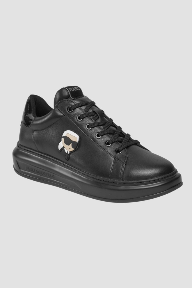 KARL LAGERFELD Black Kapri Mens Nft Lo Lace sneakers