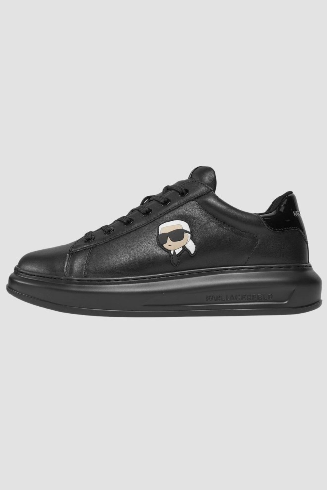 KARL LAGERFELD Black Kapri Mens Nft Lo Lace sneakers