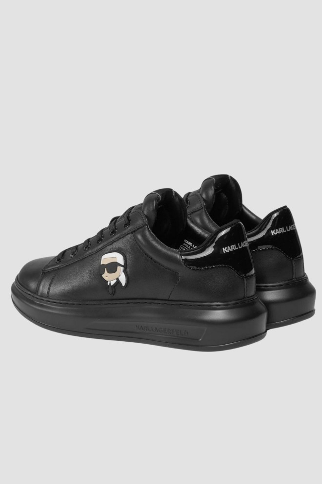 KARL LAGERFELD Black Kapri Mens Nft Lo Lace sneakers