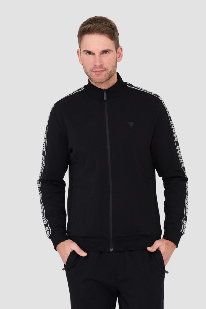 GUESS Czarna męska bluza dresowa