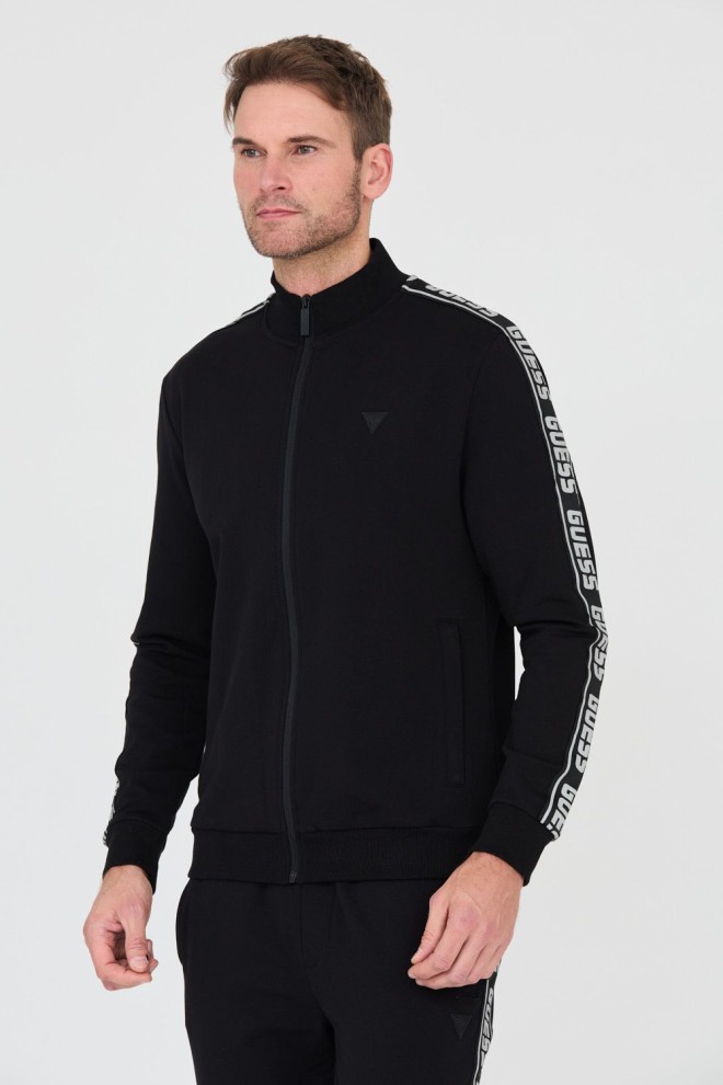 GUESS Czarna męska bluza dresowa