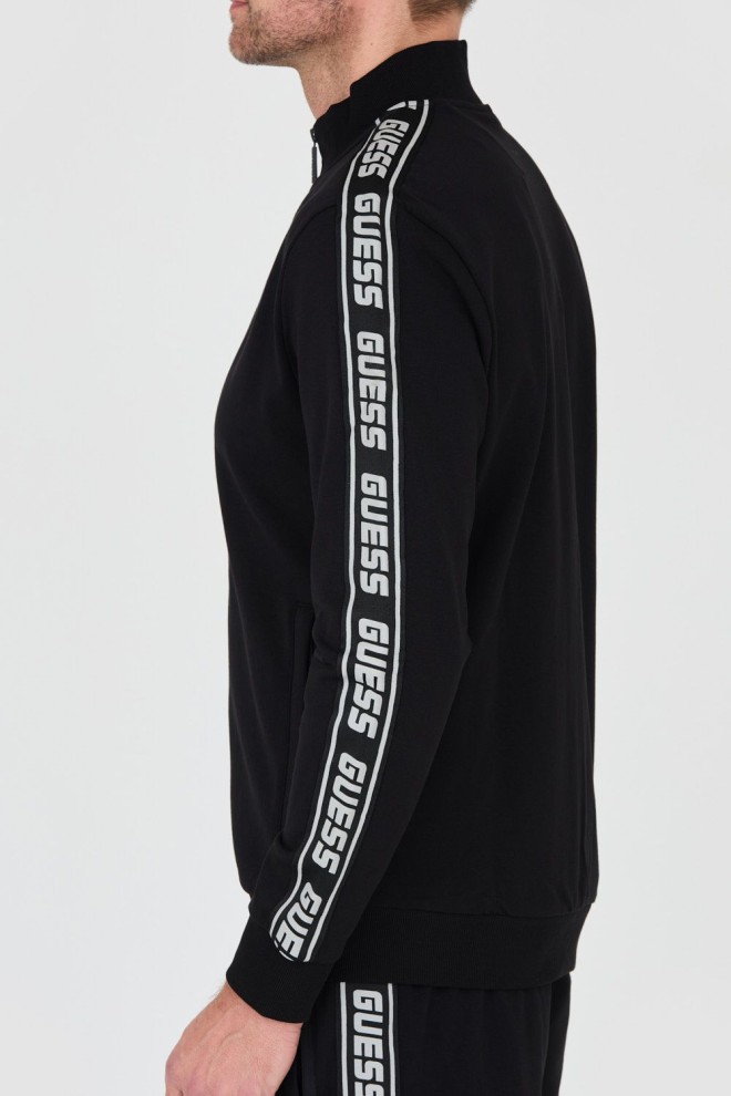 GUESS Tricou negru pentru bărbați