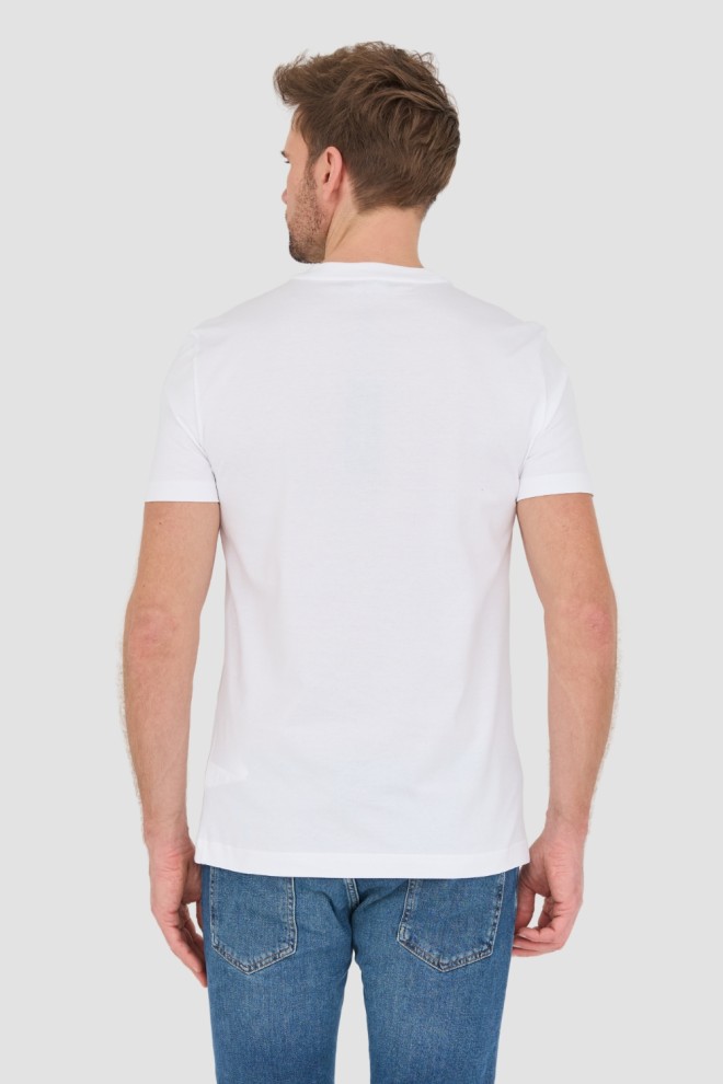 DOLCE & GABBANA Tricou alb pentru bărbați