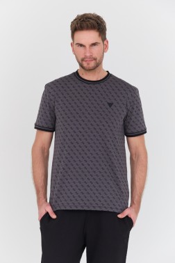 GUESS Czarny t-shirt Marshall