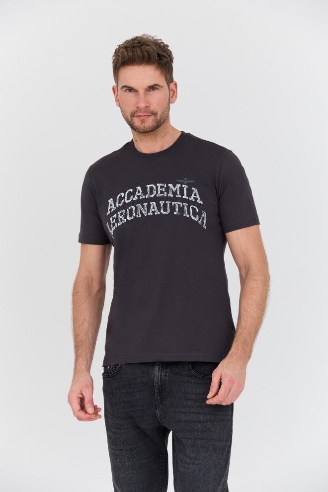 AERONAUTICA MILITARE Graphite M.C. t-shirt.