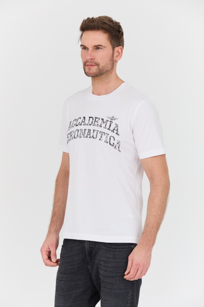 AERONAUTICA MILITARE White M.C. t-shirt.