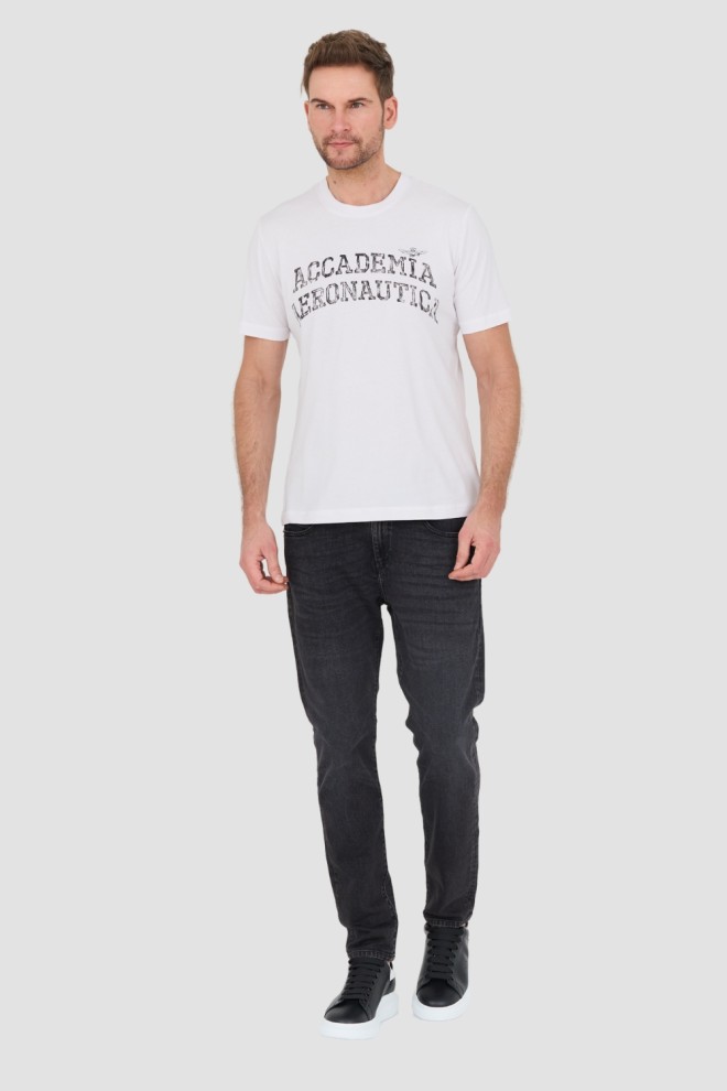 AERONAUTICA MILITARE White M.C. t-shirt.